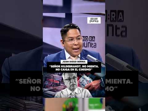 SEÑOR HILDEBRANDT, NO MIENTA.NO CAIGA EN EL CINISMO