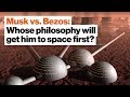 Space Visionaries: Musk vs. Bezos