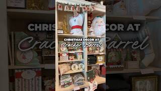 Cracker Barrel Christmas decor 2026 is here! 🎄✨ #christmasdecor #crackerbarrel #shorts