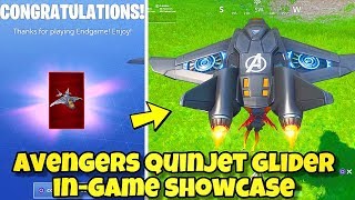 Fortnite New Chicken Glider Videos Page 2 Infinitube - new fortnite avengers quinjet glider gameplay endgame challenges rewards fortnite battle royale