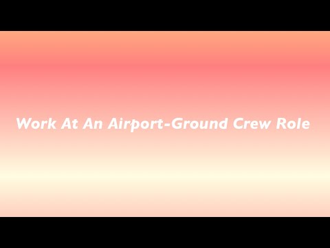 Work At An Airport Roblox Jobs Ecityworks - how to make good groundcrew roblox