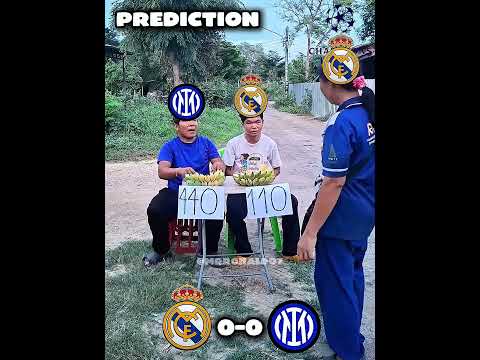 DRAMA <strong>IN</strong> UCL! <strong>Real</strong> Madrid 2-1 Inter #shorts #football #championsleague