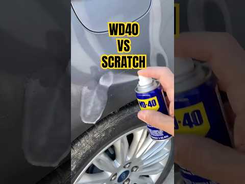 Can WD40 Really Remove Car Scratches???