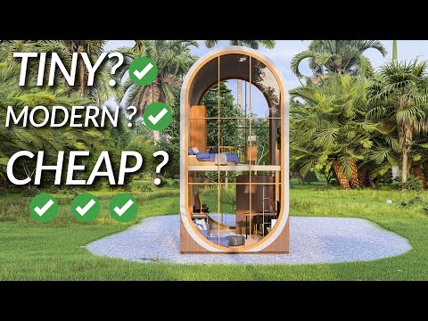 (3x6 Meters) TESLA Tiny House Concept | Small 1 Bedroom House