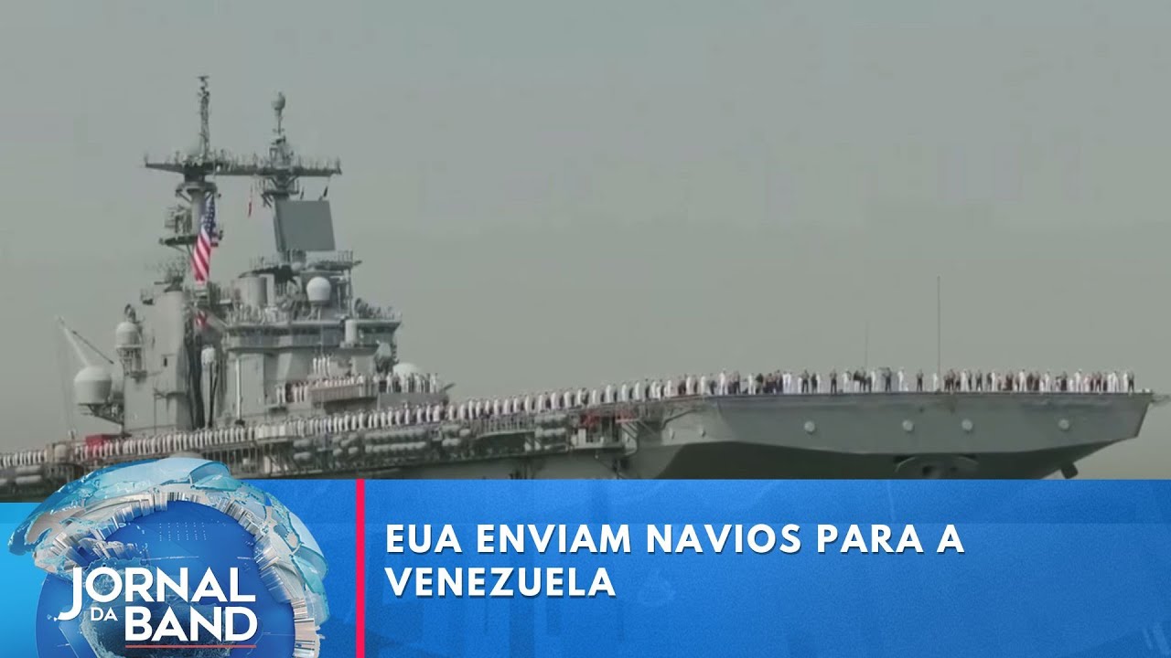 EUA x Venezuela combate ao tráfico | Jornal da Band