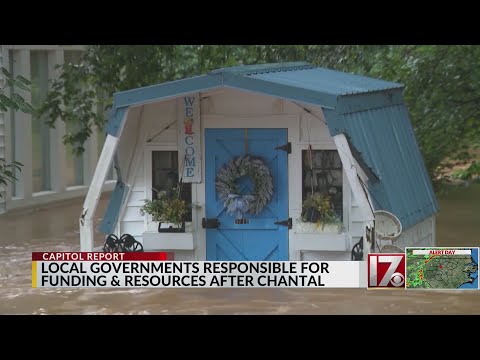 YouTube video thumbnail: Local Governments in North Carolina Responsible for Funding and Resources After Chantal