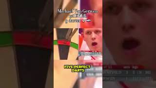 1 of 24 🤩 when Michael Van Gerwen hit his first ever 9 darter live