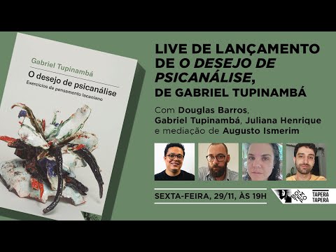 Lançamento de O desejo de psicanálise