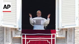 YouTube video thumbnail: Pope Leo XIV Prays for the Victims of Venezuela Earthquakes