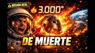 3,000 Grados de Fuego: Por qué el regreso de Artemis II es lo más peligroso.