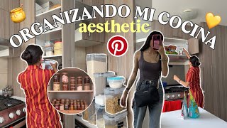 ORGANIZANDO MI COCINA *al estilo PINTEREST*🍯💛
