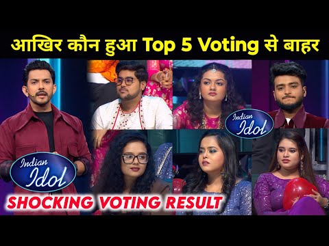 Shocking Top 5 Voting New Result Indian Idol Season 15 Today | Indian Idol 2024 Today Episode