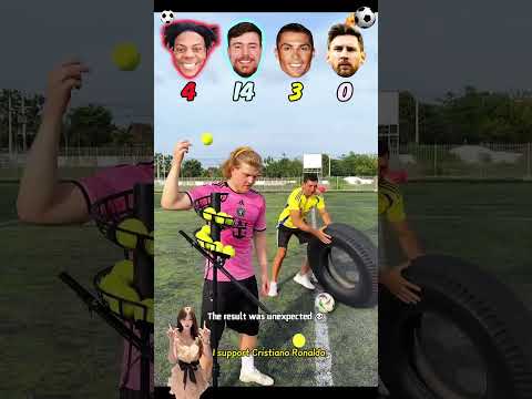 ๐ง Agility Challenge | Which soccer player is the smartest!? ๐ #Funny