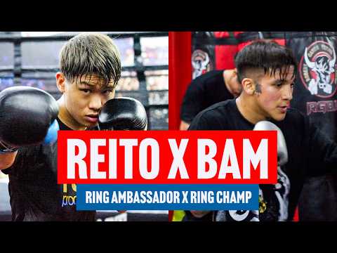 Reito Tsutsumi Trains With Jesse “Bam” Rodriguez | RING AMBASSADOR x RING CHAMP