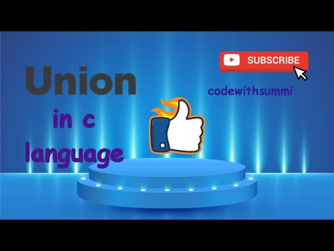 what is Union in C language?? ||What is difference between Structure and Union??