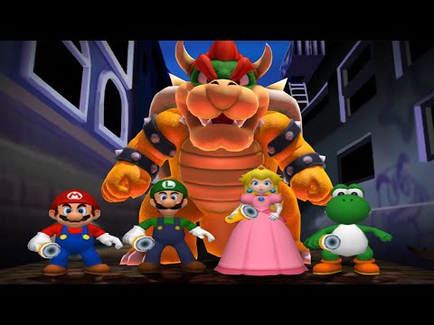 Mario Party 5 Minigames - Mario Vs Luigi Vs Yoshi Vs Peach (Master Difficulty)