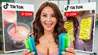 Thumbnail for the video "I Tested LAZY TikTok Recipes!" from Rosanna Pansino