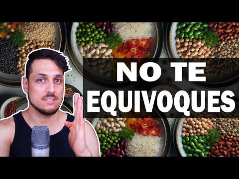 ¿Cómo se deben mezclar Legumbres & Cereales? | Fitness Vegano