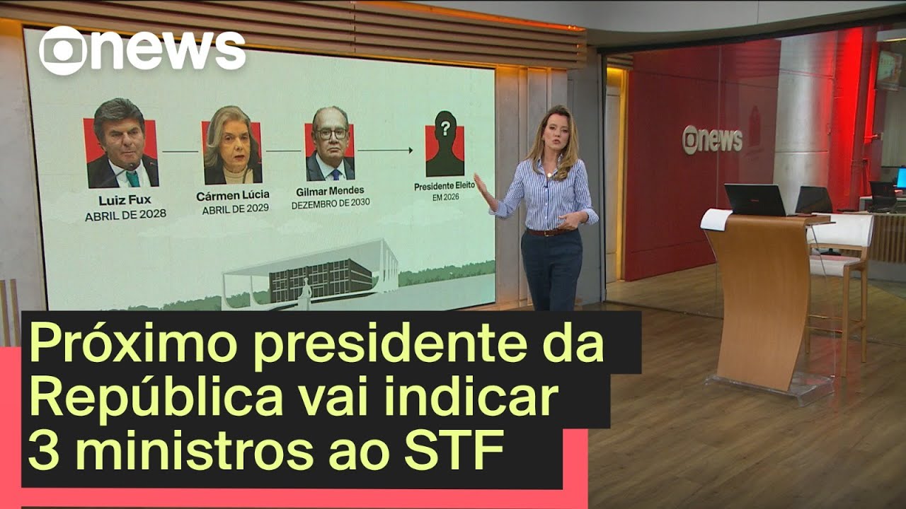 Próximo presidente da República vai indicar 3 ministros ao STF veja quem vai se aposentar