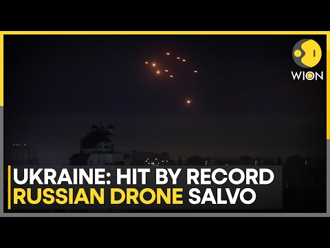Russia-Ukraine War: Russia Continues To Pummel Ukraine With Large-Scale Drone Attacks | WION