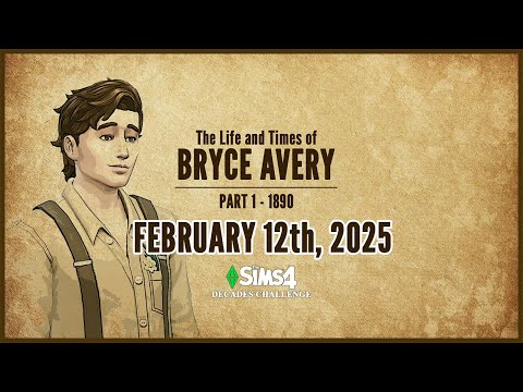 The Life & Times of Bryce Avery Ep. 2 [Sims 4 Decades Challenge Live Stream Archive]