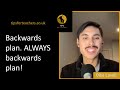 Backwards Planning in Education