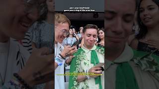 My Boyfriend Gave Me a Ring 💍 At The Taylor Swift Eras Tour Concert | #gay #couple #love #cute