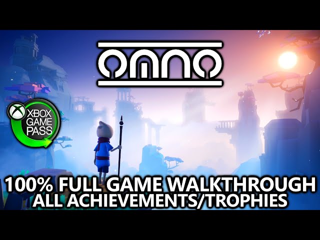 Omno - 100% Full Game Walkthrough - All Achievements/Trophies, Collectibles, and Puzzle Solutions