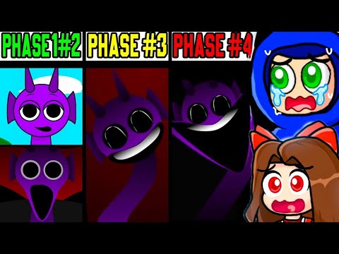 Ekta and Ayush watch Phase 1 VS Phase 2 VS Phase 3 VS Phase 4 VS Phase 5 in Incredibox Sprunki!