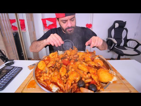 تشريب طير السمان الاحمر اللذيذ Quail Tashreeb Eating Show Mukbang