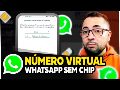 2024 ✅ 3 jeitos de CRIAR Numero VIRTUAL e Ativar WhatsApp ou Telegram (PUB)