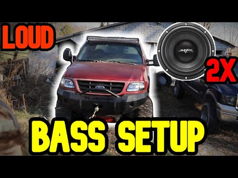 BASS SETUP In The MUDTRUCK!!!