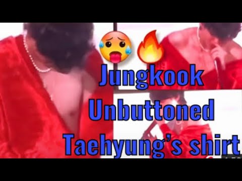 Jungkook unbuttoning Taehyung’s shirt & getting wild on stage 🥵🥵|| Taekook moments 🔥🥵