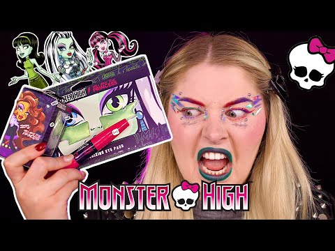 MONSTER HIGH MAKE-UP! ich schminke mich mit den krassen neuen Produkten! 😳