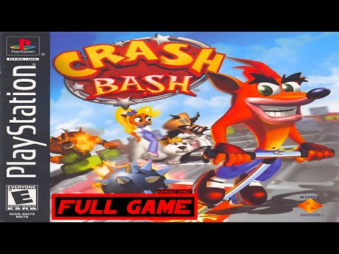 Crash Bash [PS1] 200% Gameplay Walkthrough Movie FULL GAME [4K60ᶠᵖˢ UHD🔴]