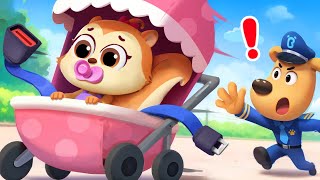 Panggilan Keadaan Darurat📞| Animasi Anak-anak | Kepala Polisi Labrador | BabyBus Bahasa Indonesia