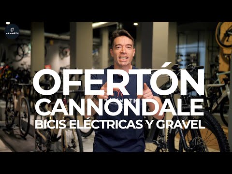 Ofertón bicis Cannondale eléctricas y Gravel en Mammoth