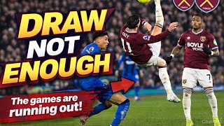 West Ham 0 - 0 Bournemouth : Point is not enough 😑