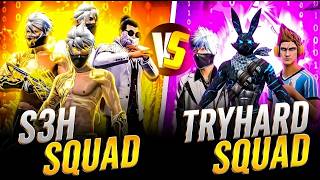 🔴S3H SQUAD Vs TRYHARD SQUAD | ගින්දර MATCH එකක්