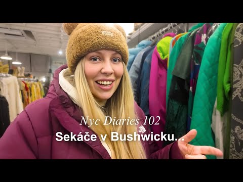 THRIFTING, SHOPPING V BUSHWICKU | NYC Diaries