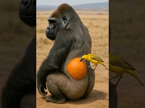 the savior of gorilla life #wildlife #saveanimals