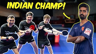 We Challenged The Wall of India Sathiyan Gnanasekaran!