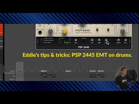 Eddie's tips & tricks: PSP 2445 EMT on drums.
