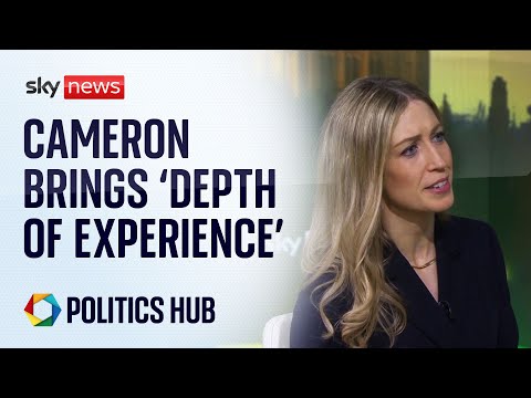 Cabinet reshuffle: Cameron 'brings depth of experience' - but no 'change in direction' for Sunak