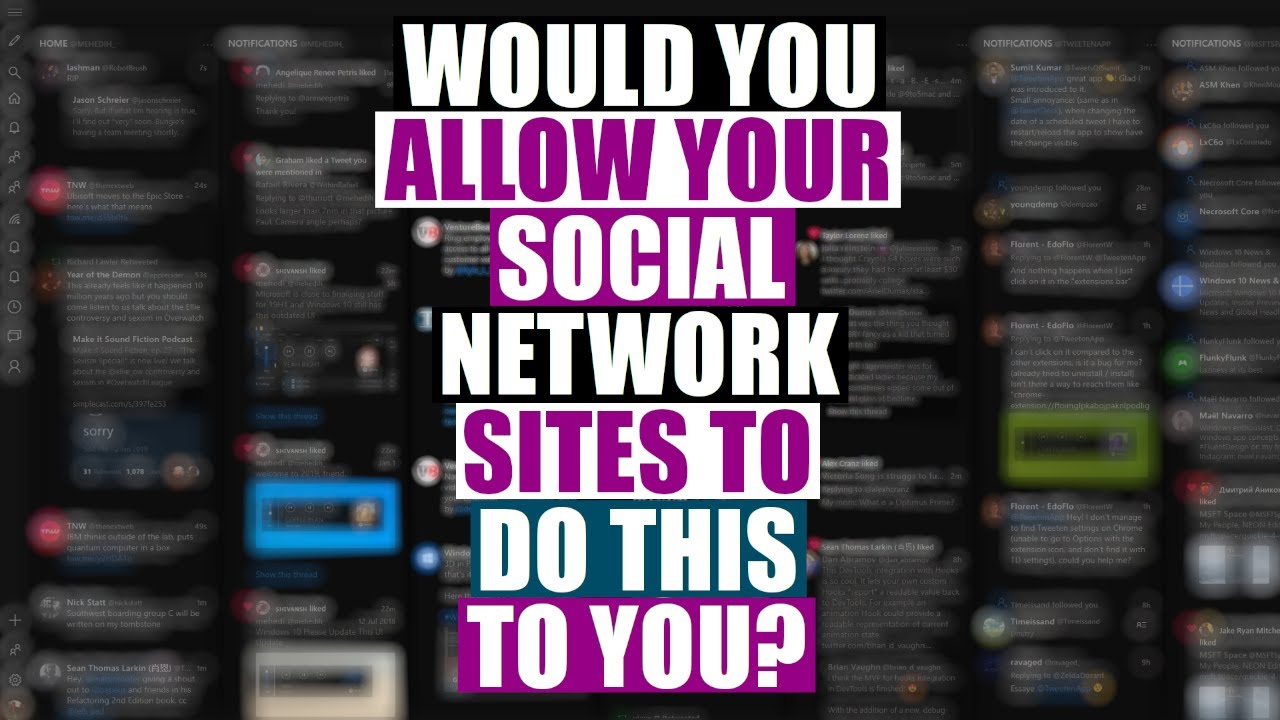 Social Networks Implement Policies To Monitor Speech And Thought DistroTube