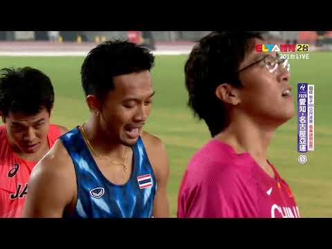 BOONSON一路領先追平亞洲紀錄 衝出全新大會紀錄 葛吳諺明21秒02第七作收 | 2026愛知-名古屋亞運