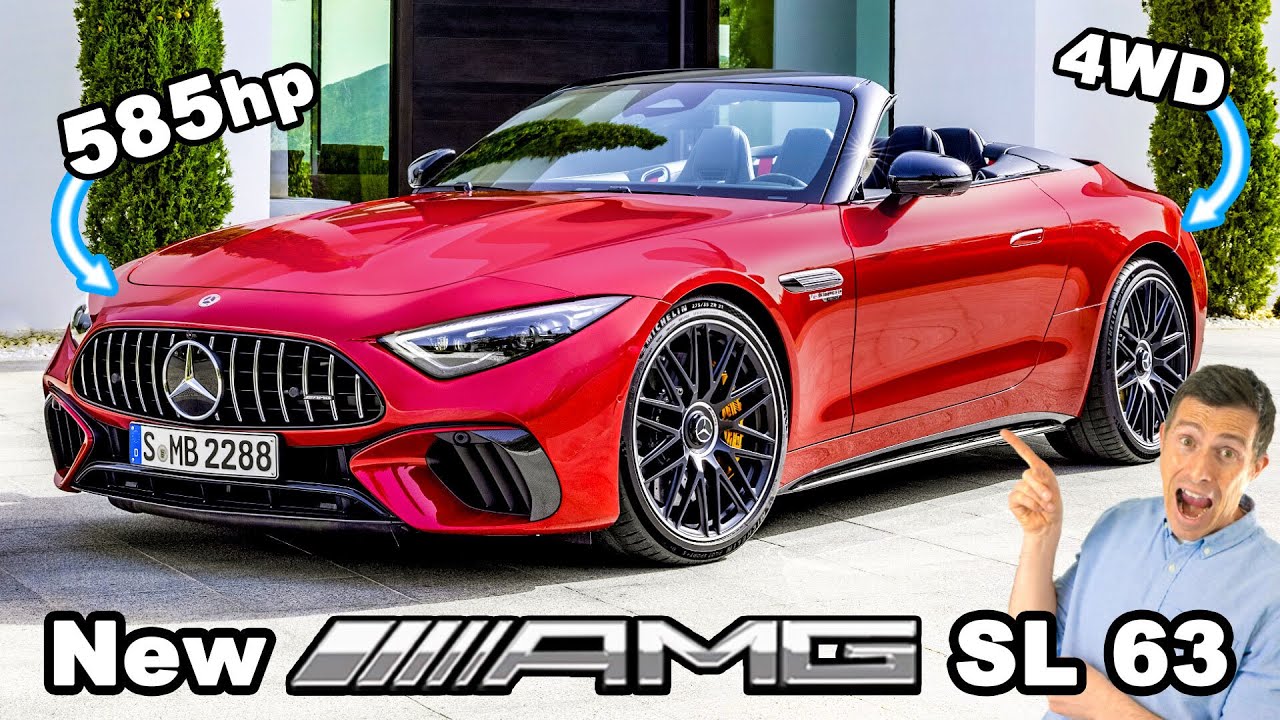 ALL-NEW Mercedes-AMG SL 63 revealed. What YOU need to know!