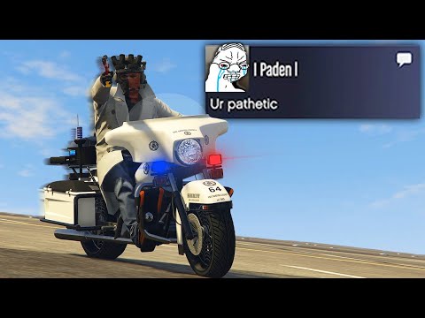 Trolling Tryhards Using The Police Bike In The Money Fronts DLC (GTA Online)