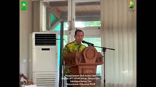 TAHURA SSH RIAU : KONSULTASI PUBLIK PENYUSUNAN DOKUMEN RPJP TAMAN HUTAN RAYA SULTAN SYARIF HASYIM