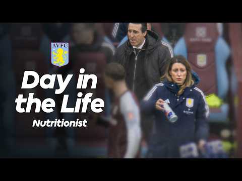 Go BTS with Aston Villa 1st Team Nutritionist Elisa Ceñal!